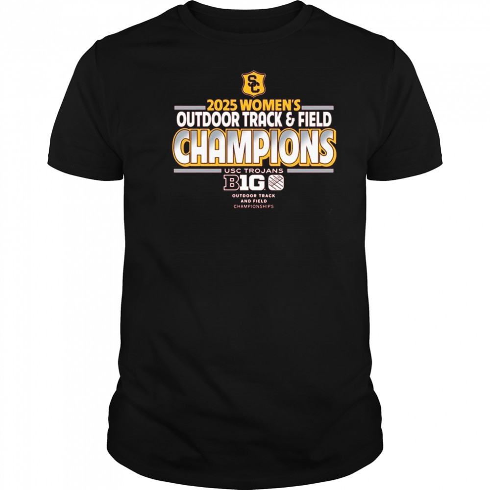 USC Trojans 2025 Women’s Track & Field Champions Shirt