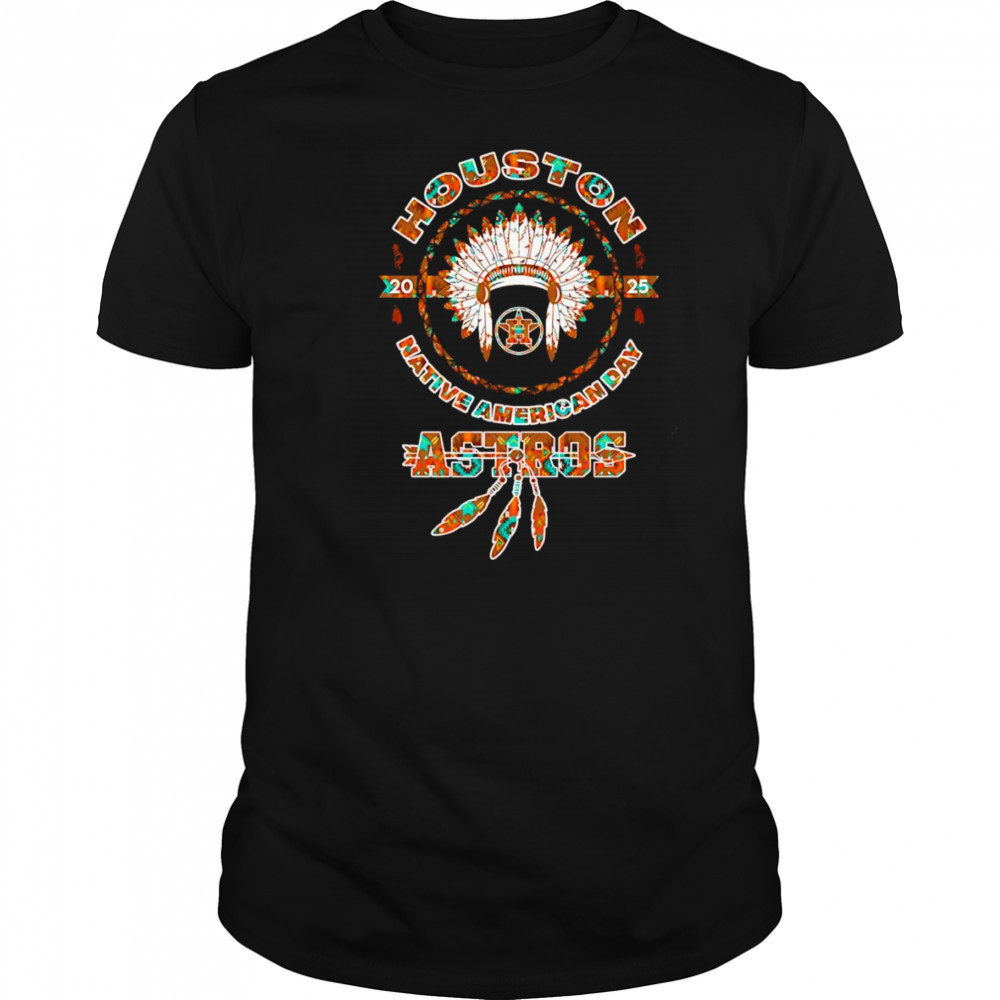 2025 Native American Day Houston Astros shirt
