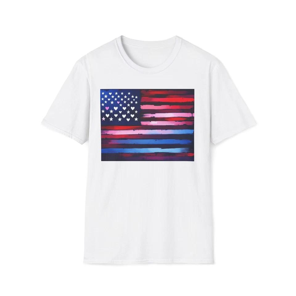 American Flag Fourth If July T-Shirt