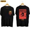 Bad Omen Tour 2023 Rock Music Short-Sleeve T-Shirt