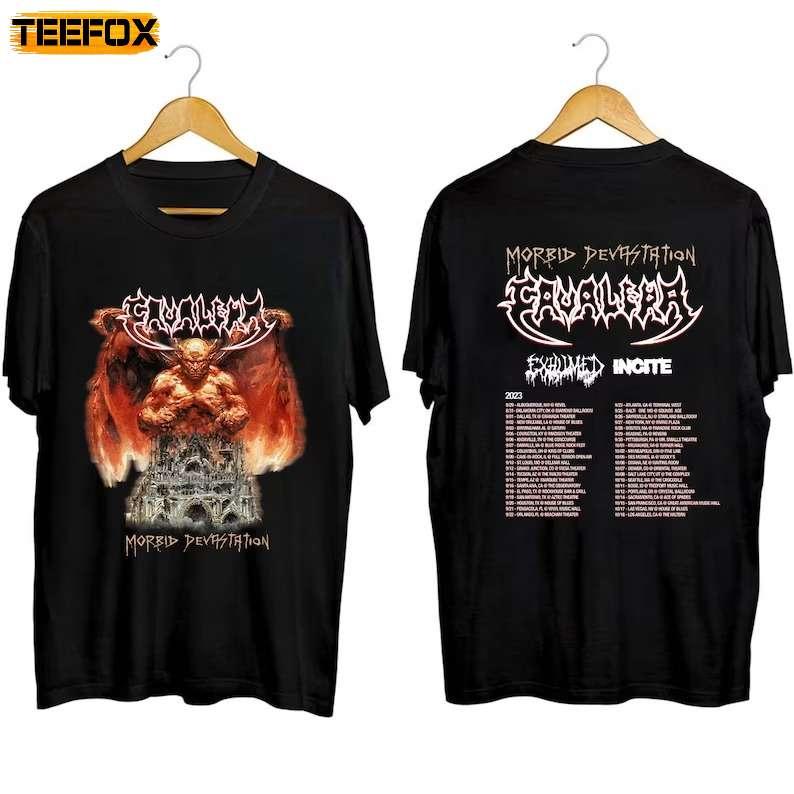 Cavalera Conspiracy Morbid Devastation Tour 2023 Adult Short-Sleeve T-Shirt