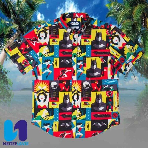 Wb100 The Brave And The Bold RSVLTS Summer Hawaiian Shirt