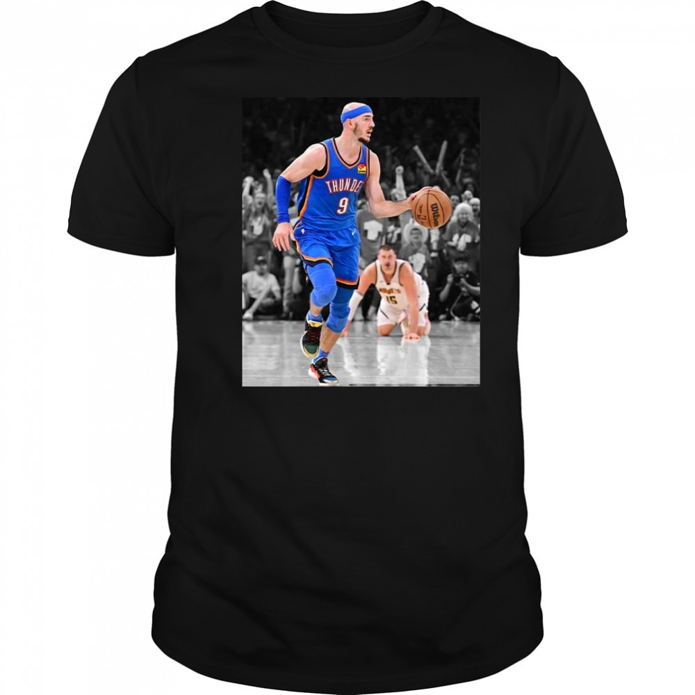 Alex Caruso Funny Meme With Nikola Jokic Shirt