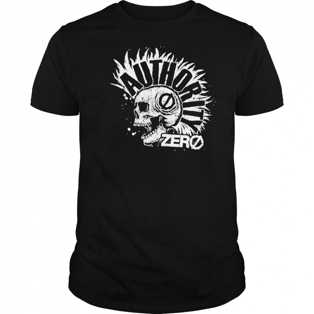 Authority Zero Mohawk Skull T-shirt