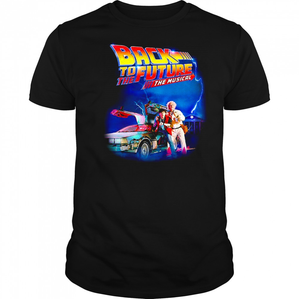 Back to the future the musical shirt