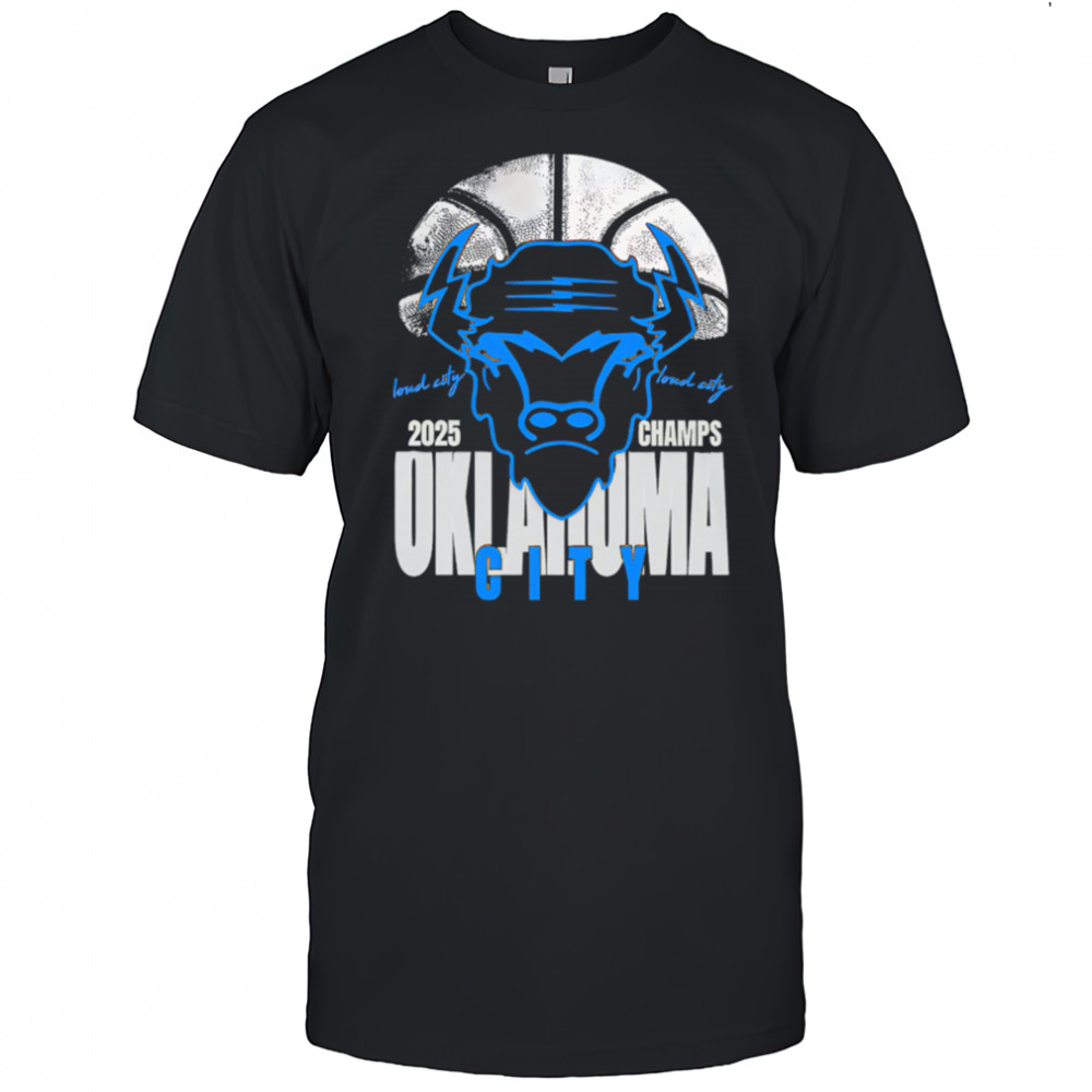 Bison Faded Loud City Ball Champs Oklahoma City shirt