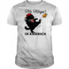 Black Cat No Kings In America shirt