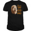 Blessed By God Loved By Jesus Christian Lion For Men Women shirt