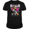 Bret Hart Sharpshooter Triangle Wht T-Shirt