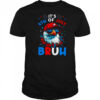 Bruh 4th Of July Boys Kids Fourth Of July Bald Eagle shirt