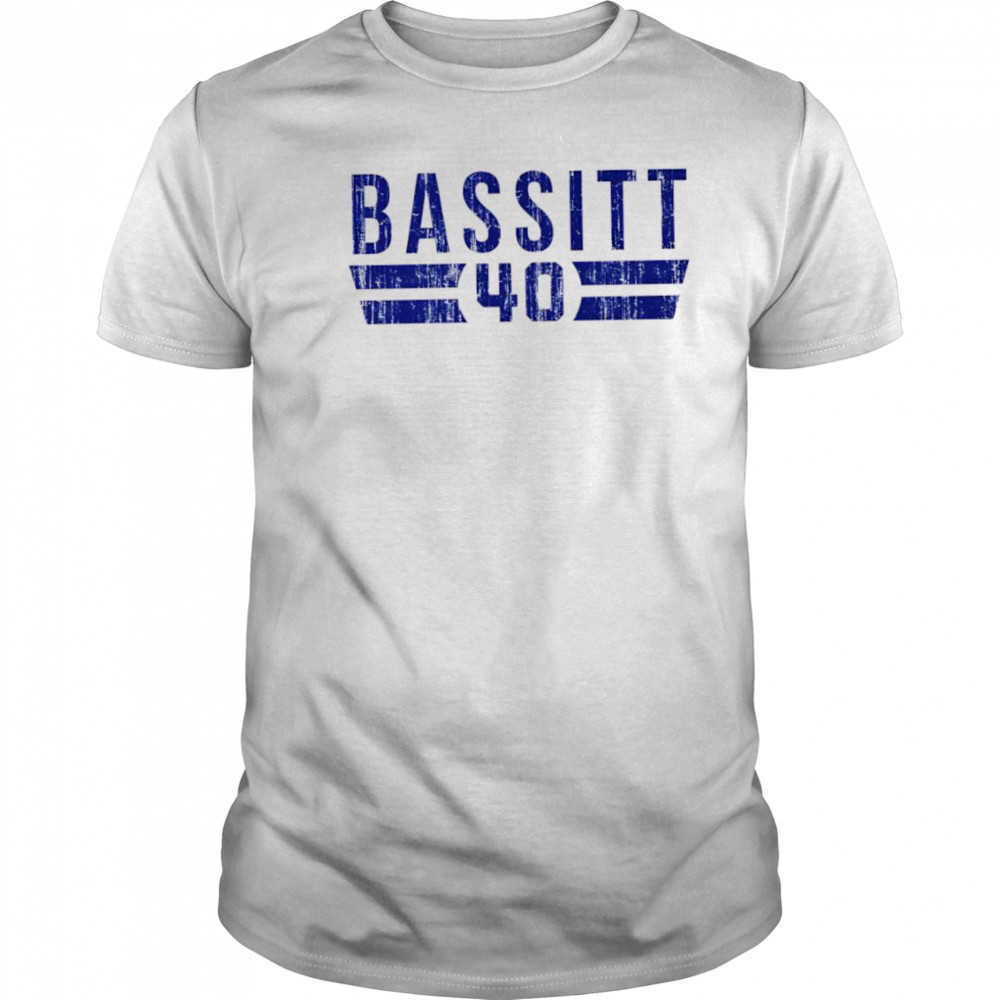 Chris Bassitt 40 Toronto vintage shirt