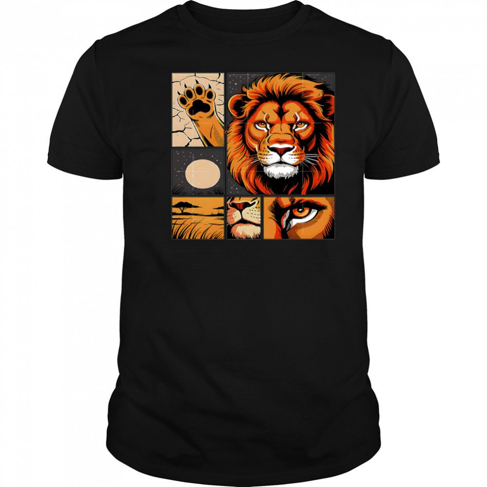 Comic Strips Art Lion shirt