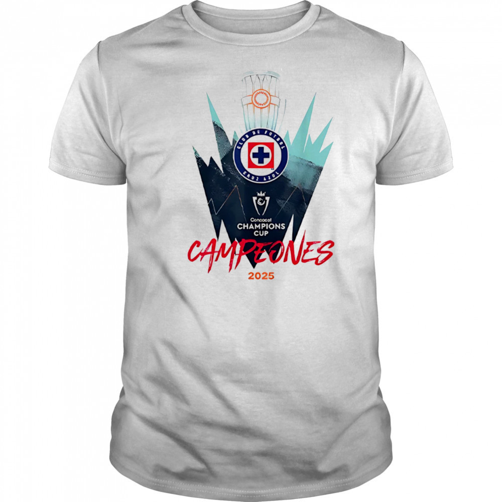Cruz Azul Campeones 2025 Champions Cups shirt