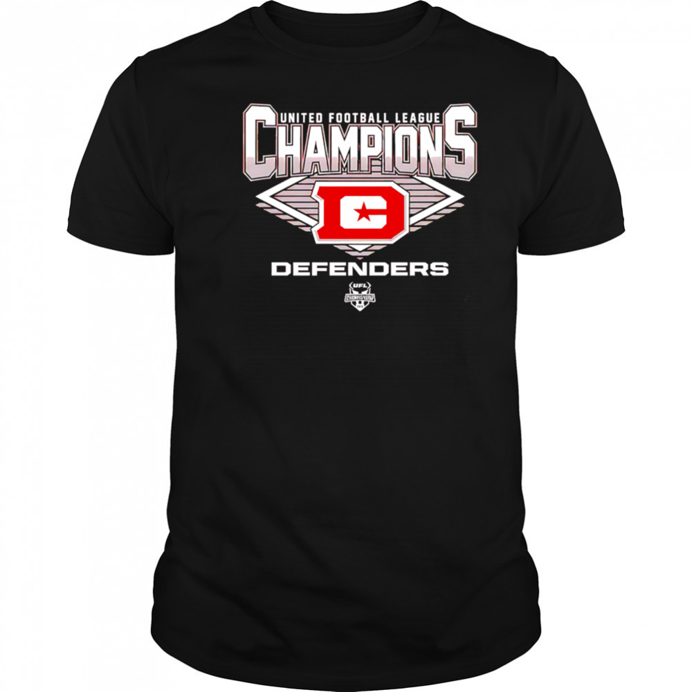 DC Defenders 2025 UFL Champions Diamond shirt