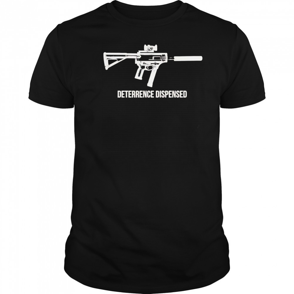 Deterrence dispensed shirt