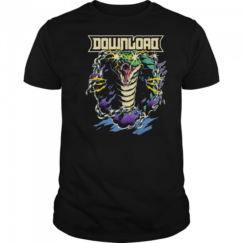 Download Festival Snake Lightning 2025 T-shirt