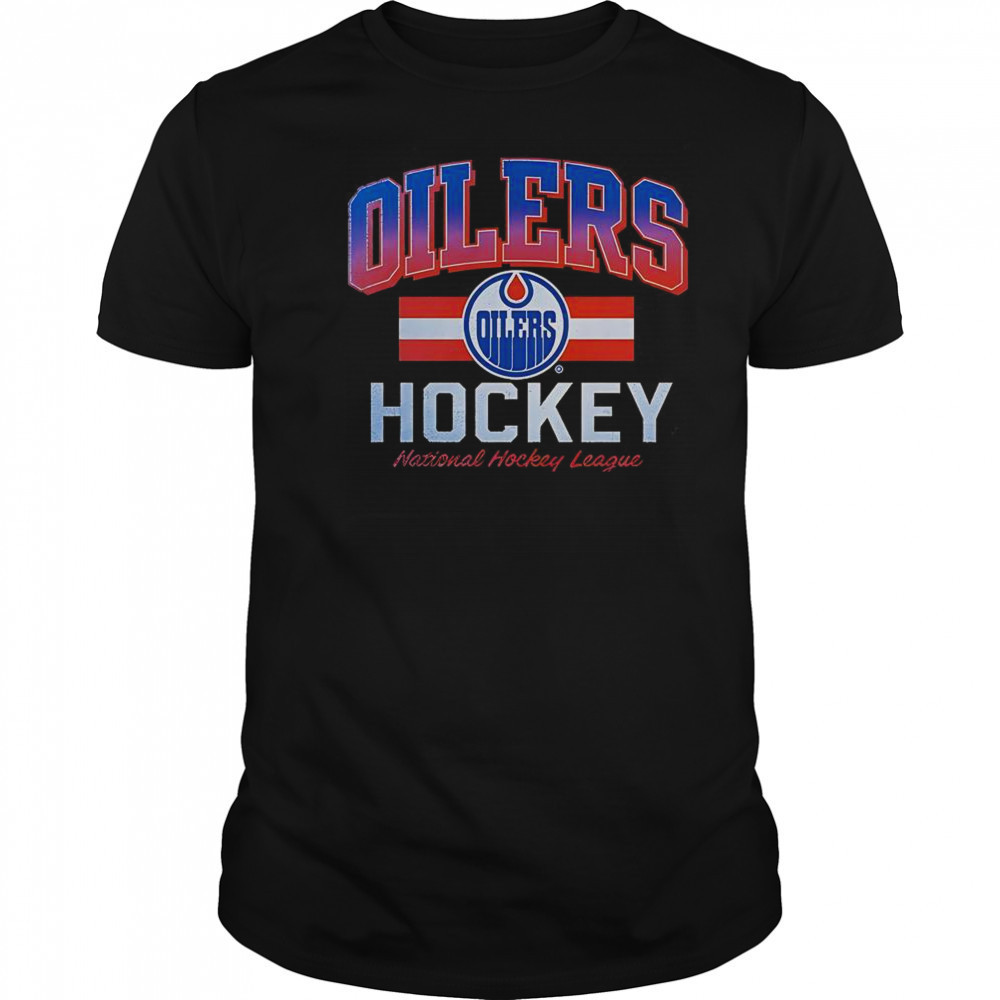 Edmonton Oilers National Hockey League Oilers Hockey Logo T-Shirt