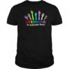 Everyone is welcome here LGBT Pride hand shirt