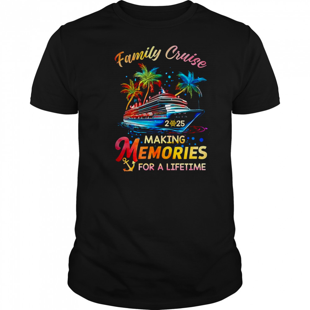 Family Cruise 2025 Family Matching Group Vacation Trip shirt