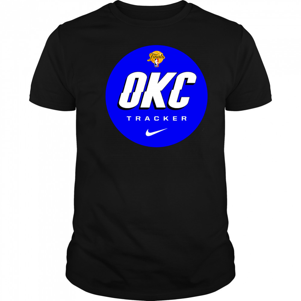 Finals OKC tracker logo shirt