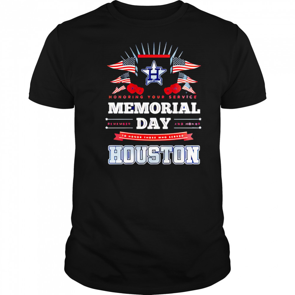 Houston Astros MLB x Memorial Day Baseball shirt