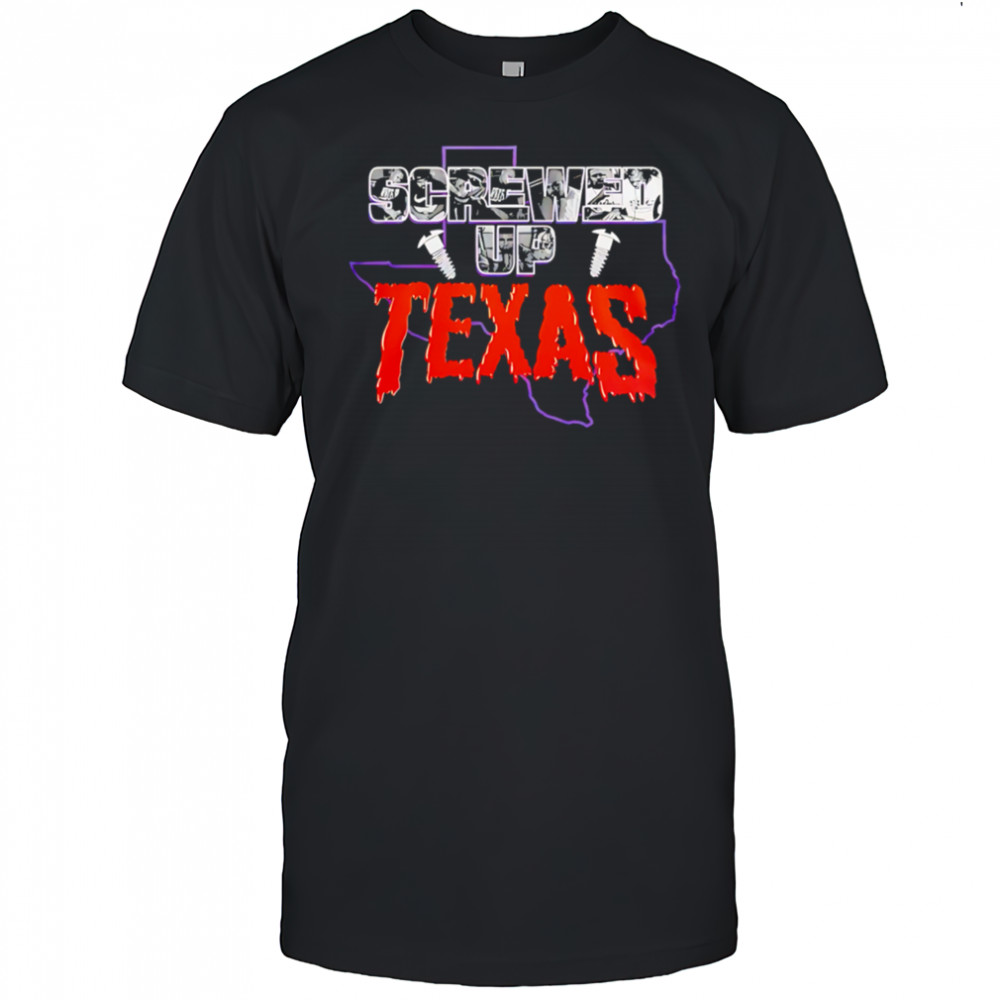 Houston Texans x DJ Screwed up 2025 shirt