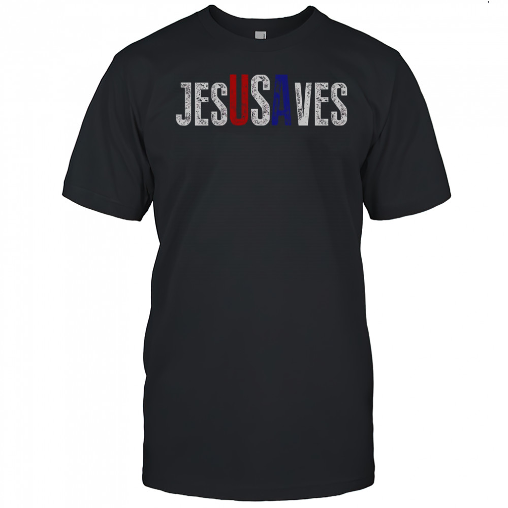 Jesus Saves USA T-Shirt