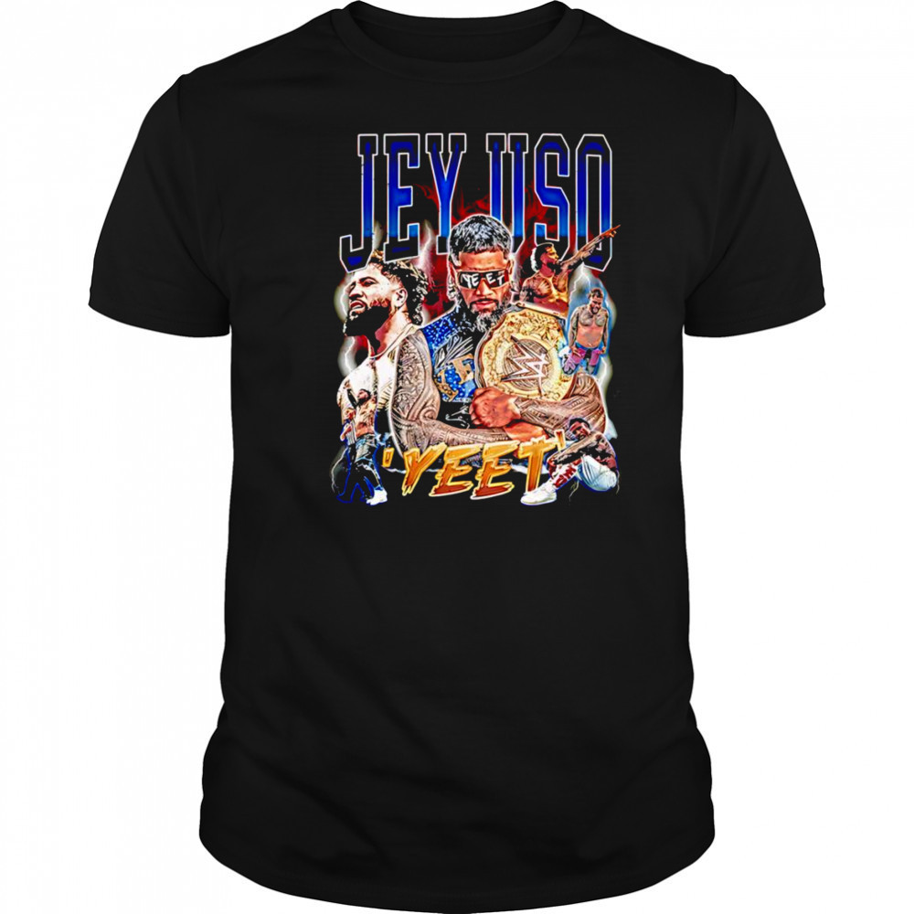 Jey Uso Yeet retro graphic shirt