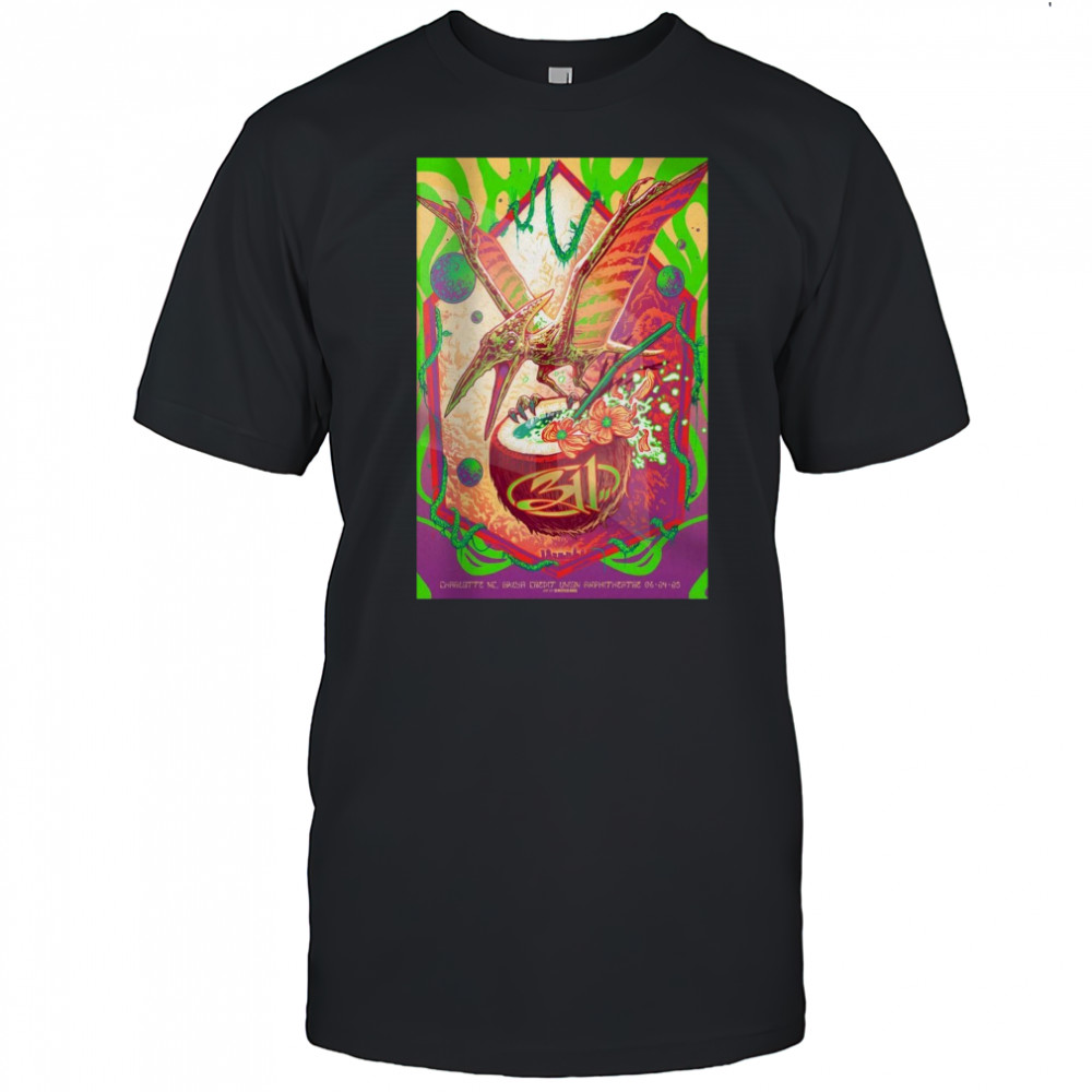 June 24 2025 Charlotte, NC Tour 311 Band Poster Shirt