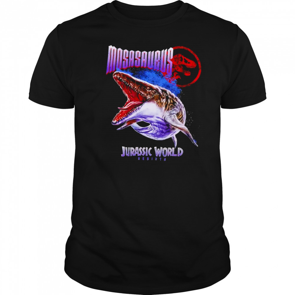 Jurassic World Rebirth Mosasaurus shirt