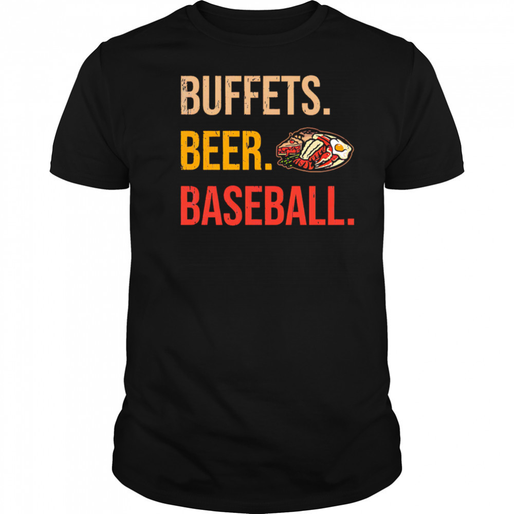 Las Vegas Belly Busters Buffets Beer Baseball shirt