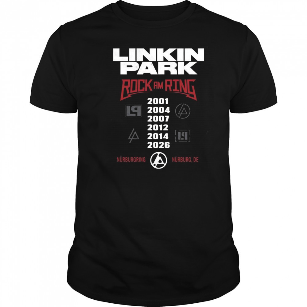 Linkin Park Exclusive In Rock Am Ring At Nürburgring In Nurburg Germany On June 5th 7th 2026 Shirt