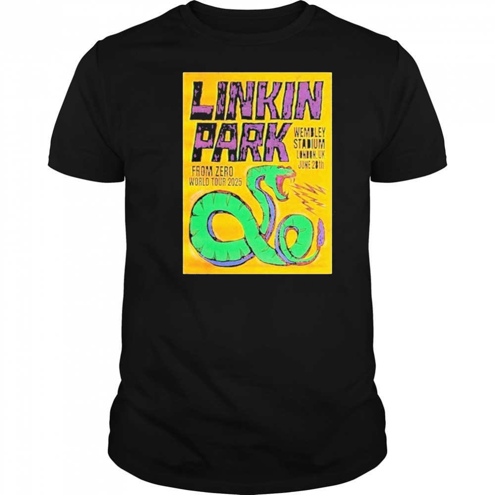 Linkin Park From Zero World Tour At Wembley Stadium London Uk On June 28 2025 shirt