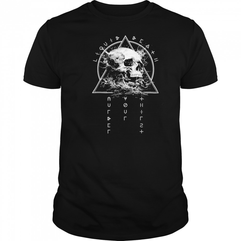 Liquid Death Doominati Skull T-shirt