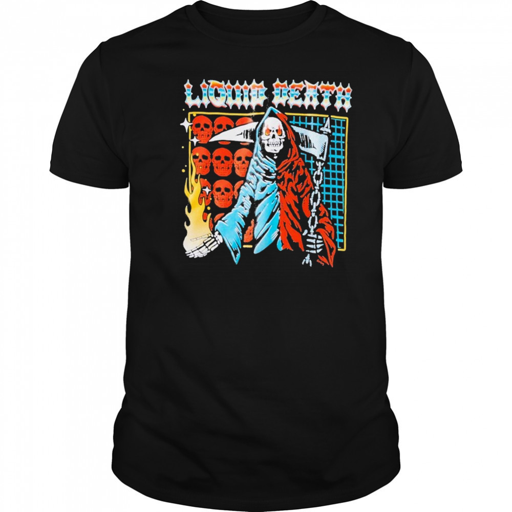 Liquid Death Future Death T-shirt