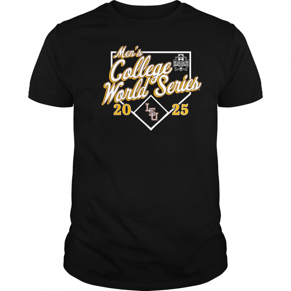 LSU Tigers 2025 NCAA Baseball Men’s College World Series Bullpen Ace Shirt