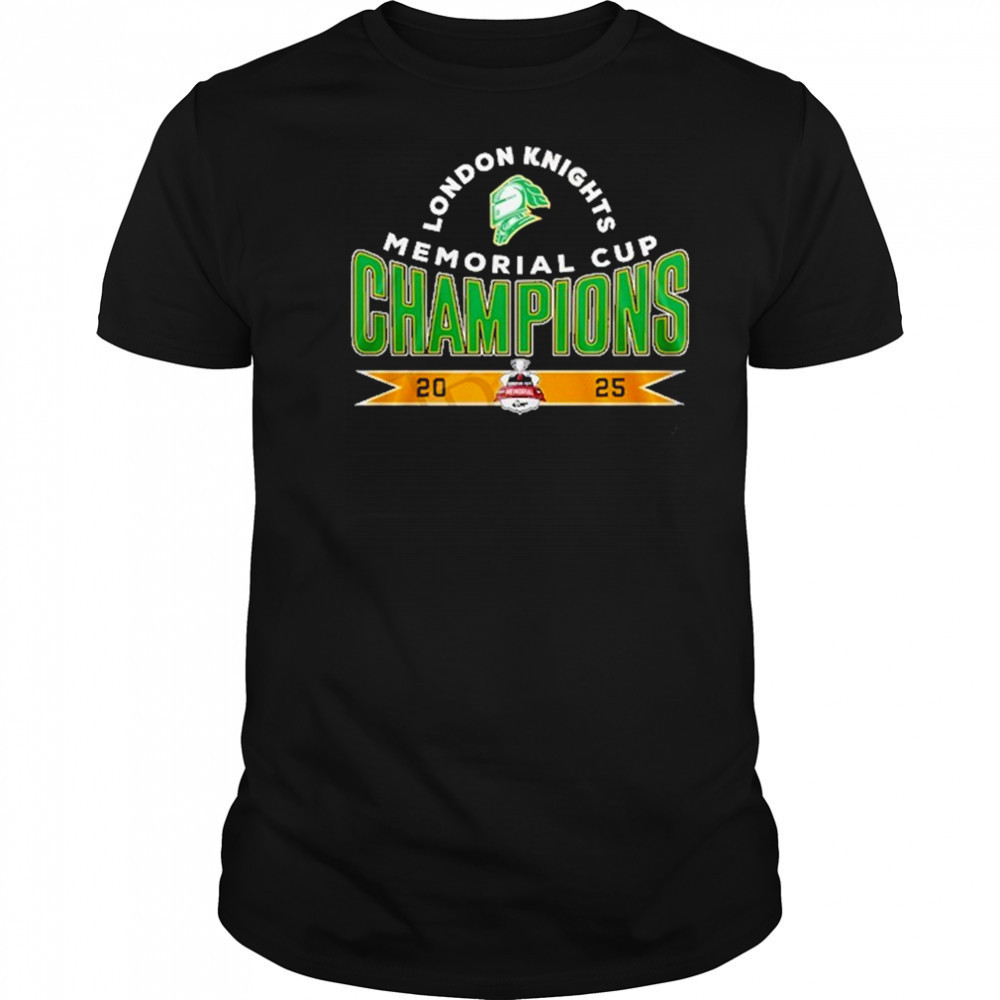 Memorial Cup Champions 2025 London Knights shirt