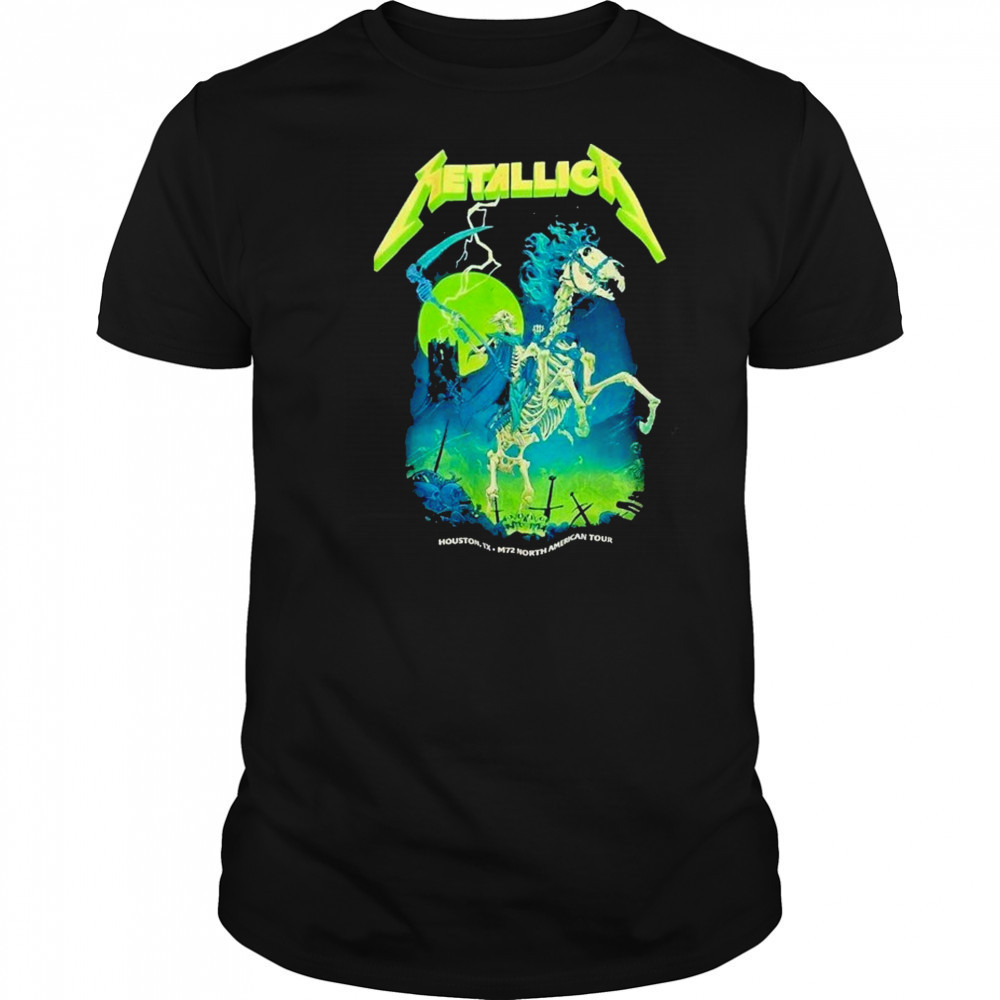 Metallica M72 Houston Exclusive Tee In Houston Texas At NRG Stadium On June 14 2025 shirt