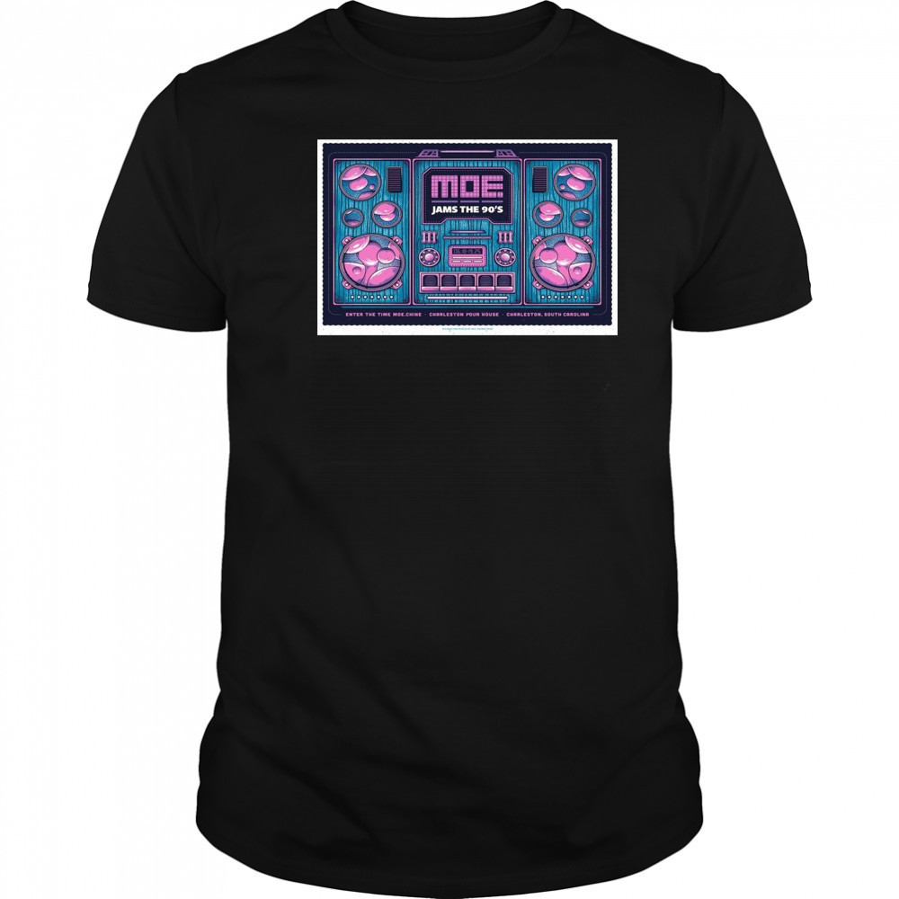 MOE. On June 18 2025 Charleston Pour House Show Poster T-Shirt