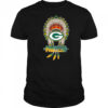 Native Chief headdress Green Bay Packers shirt