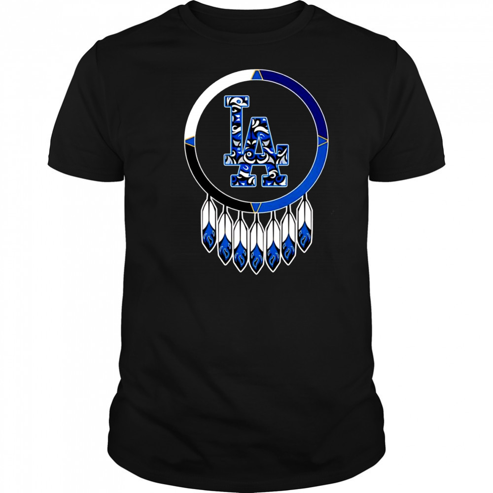 Native dream catcher Los Angeles Dodgers shirt