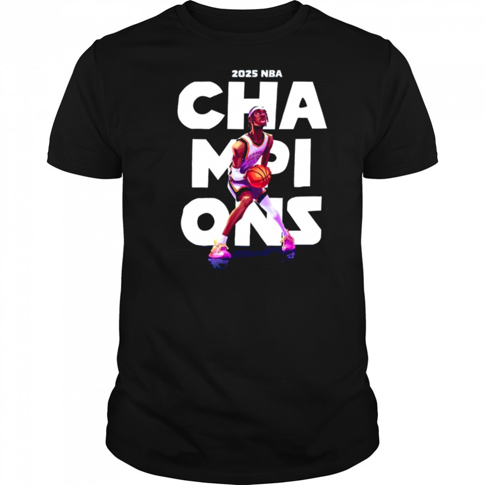 NBA 2025 Champions Commemorative Basketball Shirt