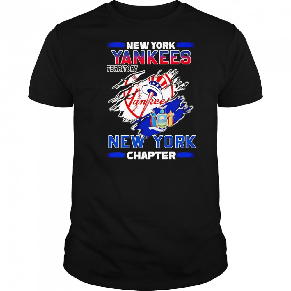 New York Yankees territory New York chapter shirt