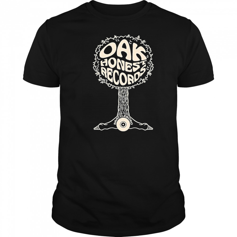 Oakhonest Records Brattleboro T-shirt