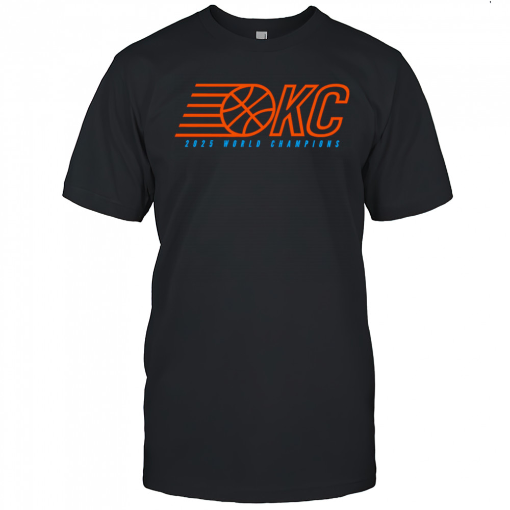 Okc 2025 World Champions Ball shirt