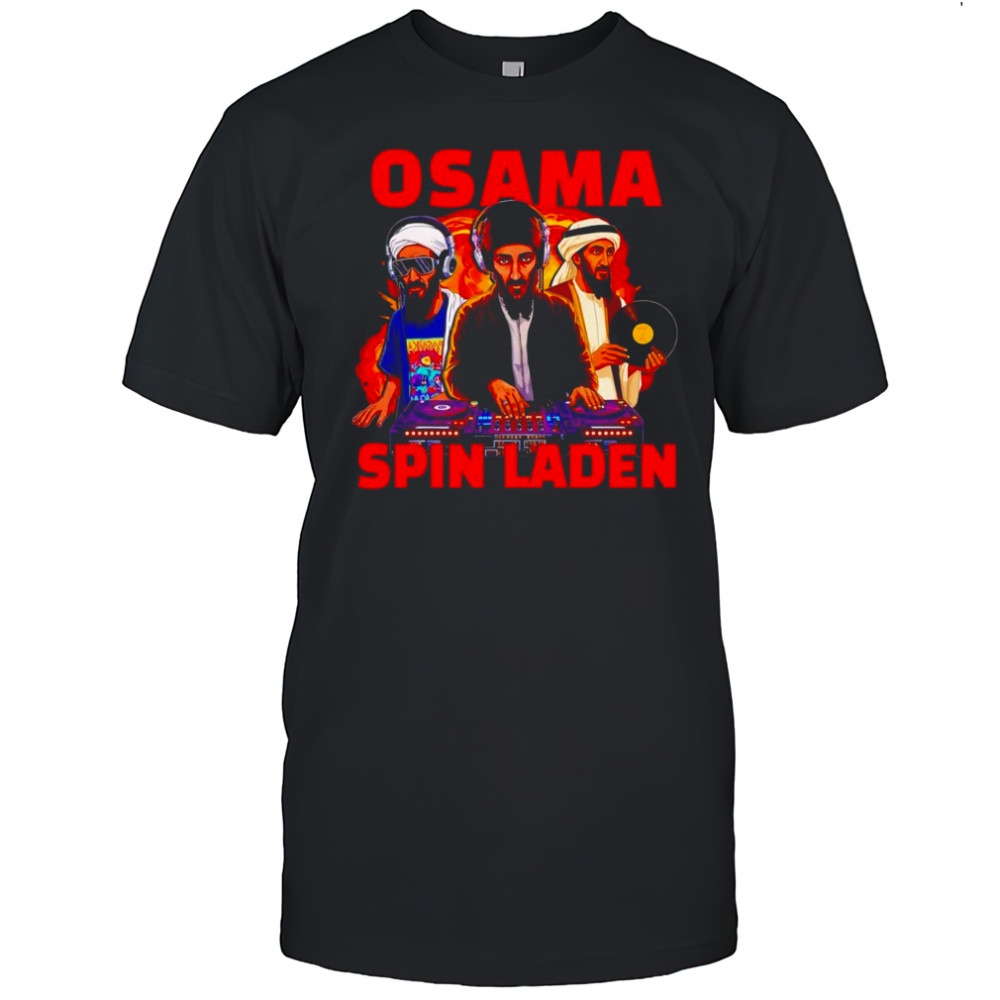 Osama Spin Laden graphic shirt