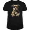 Patriotic Pitbull Dog USA Flag 4th Of July shirt