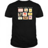 Respect The Locals Cute Nature Stamp With Butterflies T-Shirt
