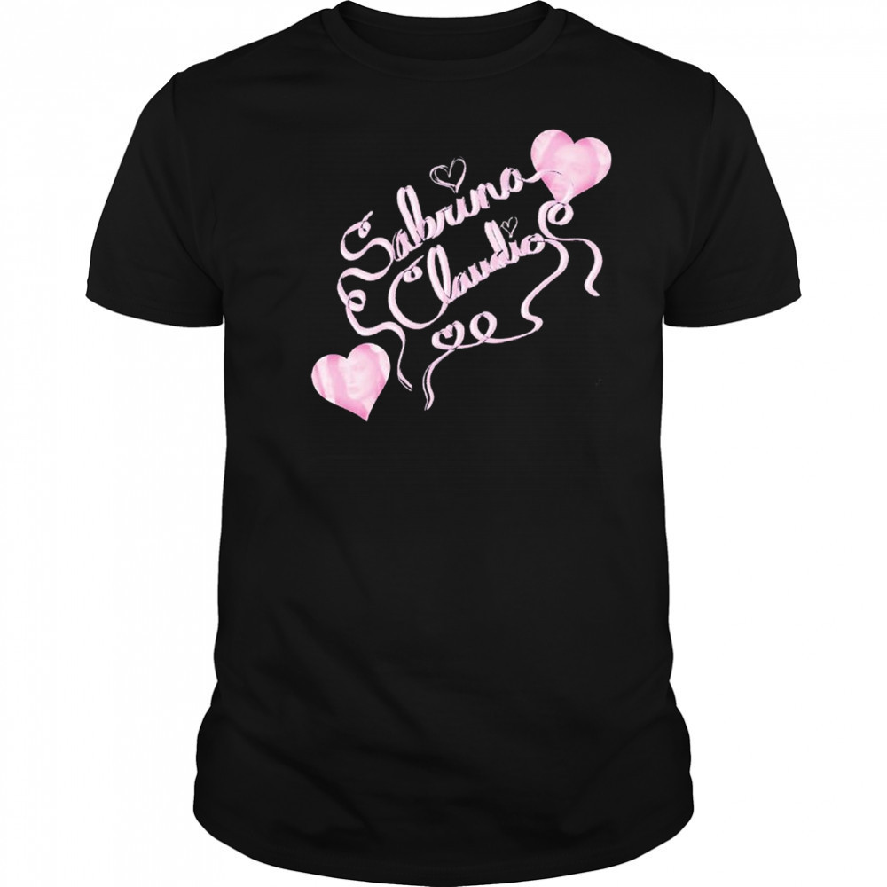 Sabrina Claudio Hearts T-shirt