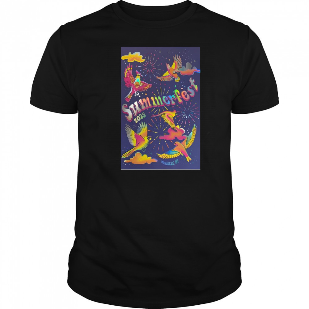 Schnitzel Near Summerfest 2025 Milwaukee WI Poster T-Shirt
